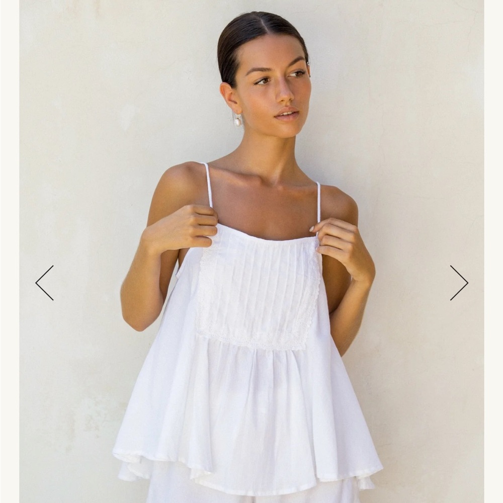 White Piyama set
